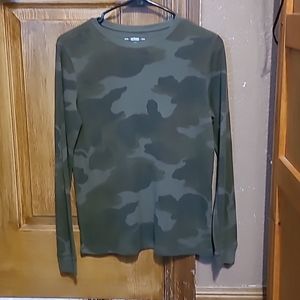Camo long sleeve shirt